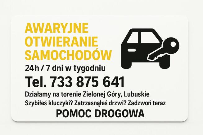 Tanie od 120zl awaryjne otwieranie drzwi samochodów