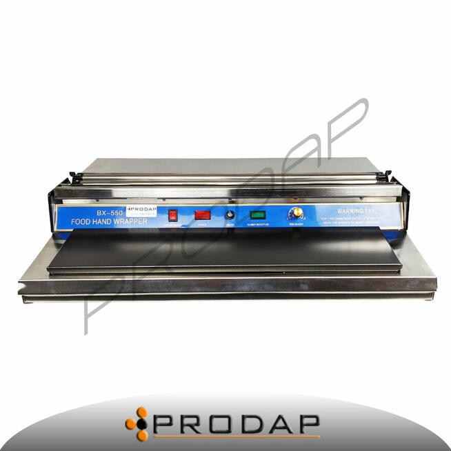 Celofoniarka Zgrzewarka do tacek folii celofanu GORĄCY STÓŁ