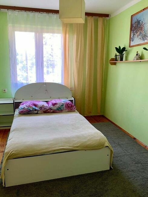 Dom w Augustowie z linią brzegową jeziora