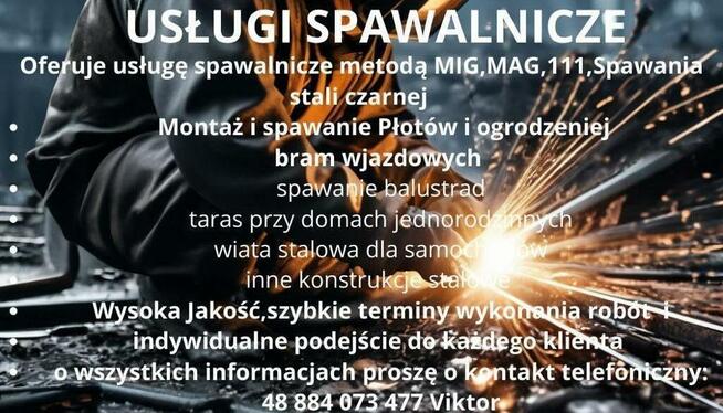 Usługi spawalnicze