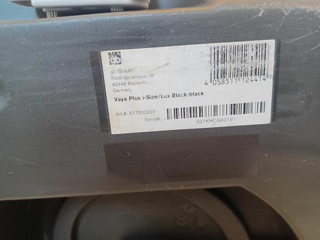 Fotelik obrotowy Cybex GB Platinum Vaya Plus i-Size Lux Blac