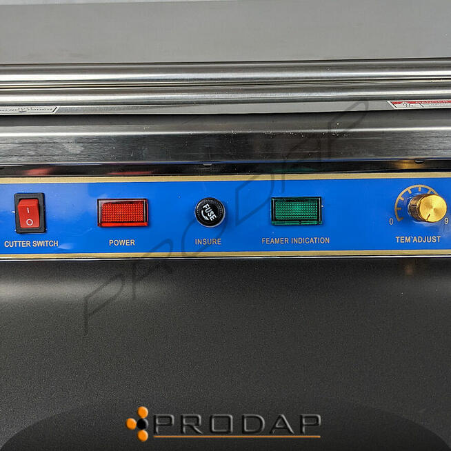 Celofoniarka Zgrzewarka do tacek folii celofanu GORĄCY STÓŁ