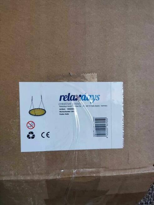 Duża Huśtawka RelaxDays bocianie gniazdo ogrodowa do ogrodu