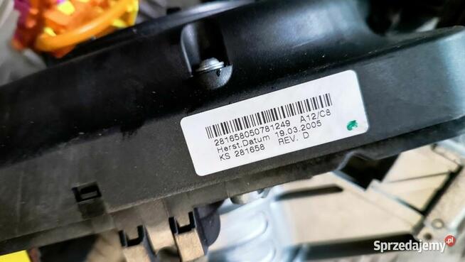 13198908 Zespolony przełącznik kluczyk stacyjka Opel Astra H