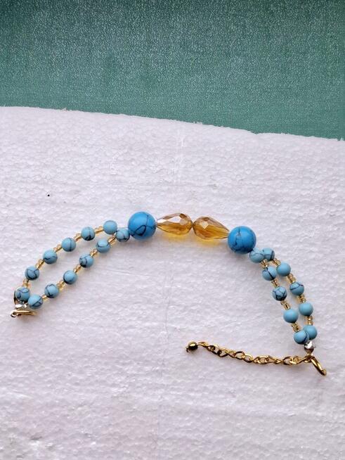 Bransoletki z turkusu potężnego talizmanu ochronnego