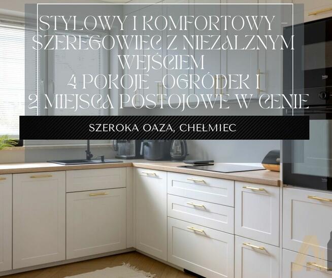 Eleganckie wnętrze w środkowym segmencie! Chełmiec