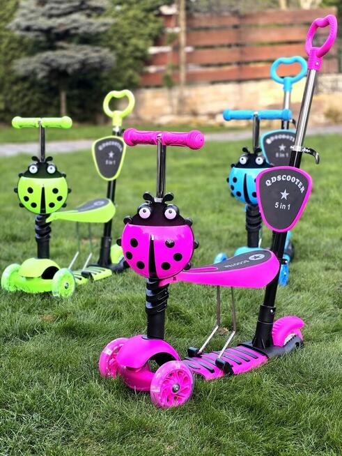 NOWE HULAJNOGI Z MOTYWEM BIEDRONKI