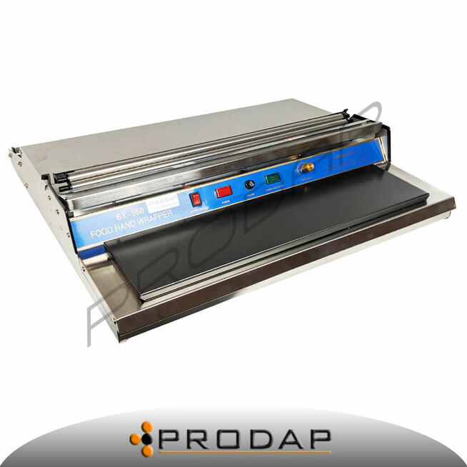 Celofoniarka Zgrzewarka do tacek folii celofanu GORĄCY STÓŁ