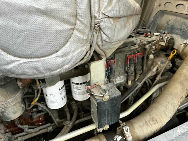 liebherr 580 Xpower ,waga pfreundt wk 60, szybkozłącze