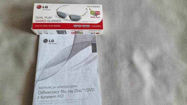 Odtwarzacz Blu-RayDVD z tunerem HD LG HR 720T