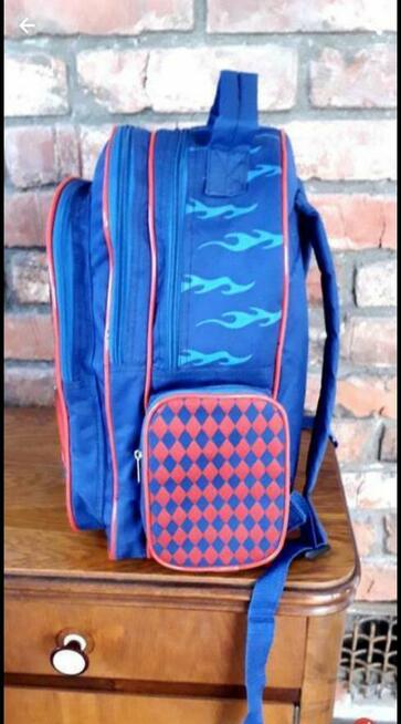 Plecak szkolny w auta wyścigowe 3D NOWY