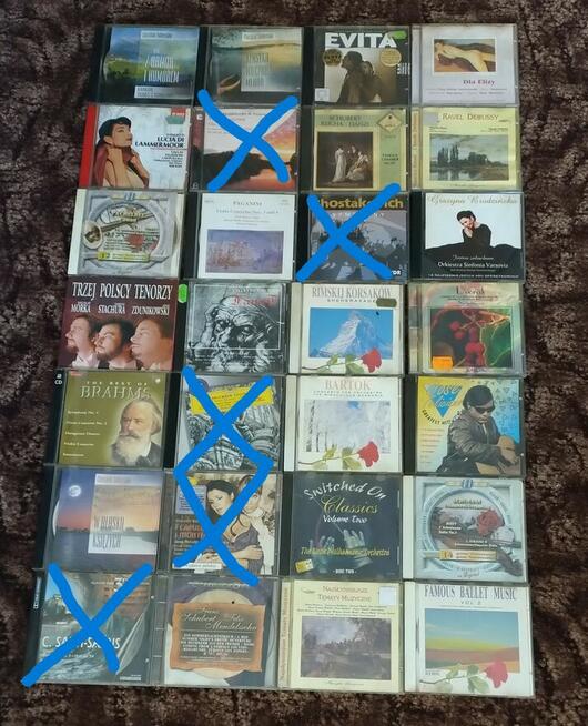 płyty likwidacja kolekcji CD