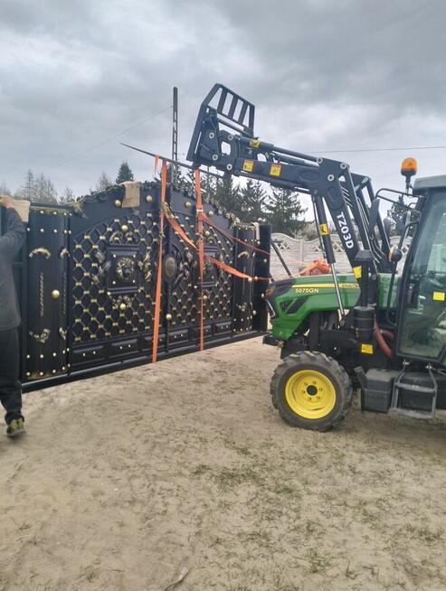 Brama wjazdowa dwuskrzydłowa