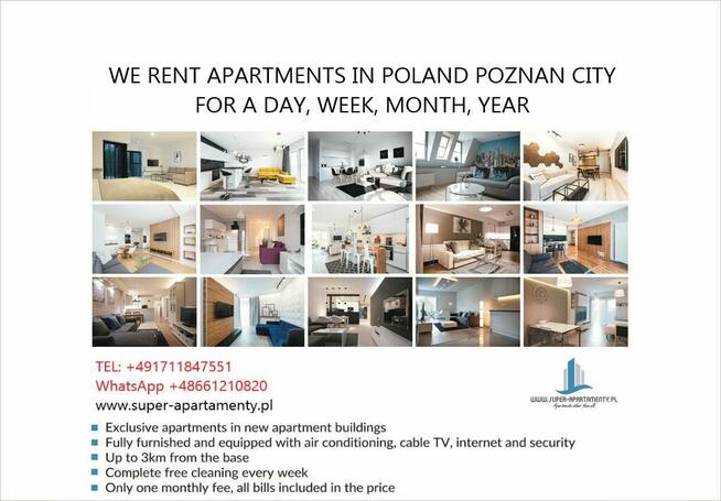 Apartments in Poznan