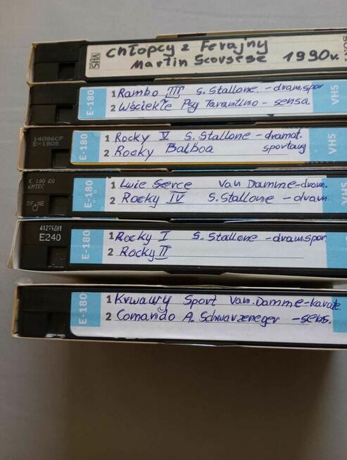 kultowe filmy VHS