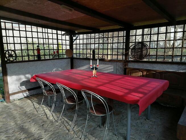 Działka ROD z linią brzegową