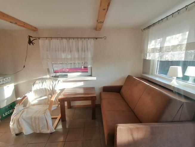 Działka ROD z linią brzegową