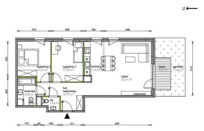 M3 | Dla Rodziny | Funkcjonalne | Garaż