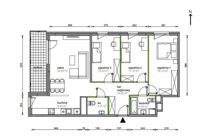 M4 | Idealny układ | Komfortowe | Dla Rodziny