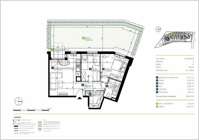 M3 | Rozkładowe | Ogródek | Aneks | Bez Prowizji