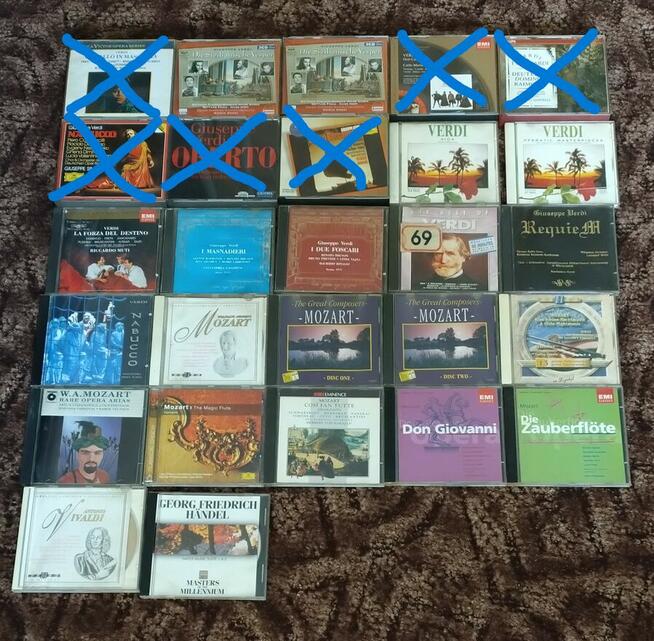płyty likwidacja kolekcji CD