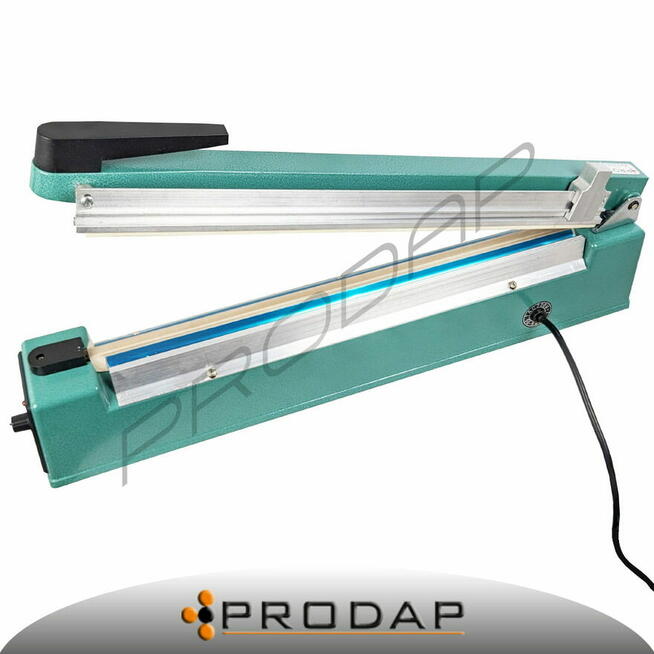 Zgrzewarka 40cm do folii ręczna z NOŻEM liniowa