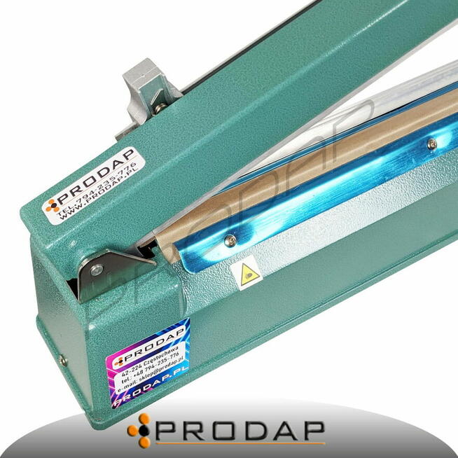 Zgrzewarka 40cm do folii ręczna z NOŻEM liniowa