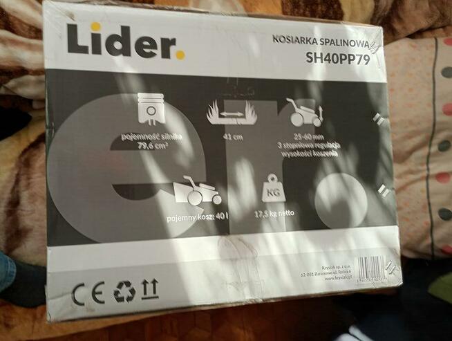 Kosiarka spalinowa marki Lider firmy Krysiak NOWA