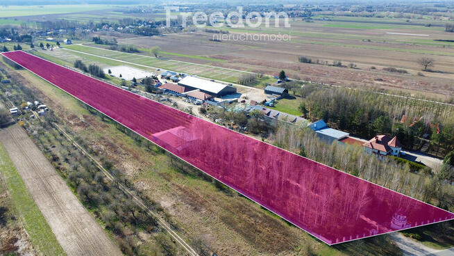 Teren 2,2 ha Czernidła obok Konstancina Jeziorna