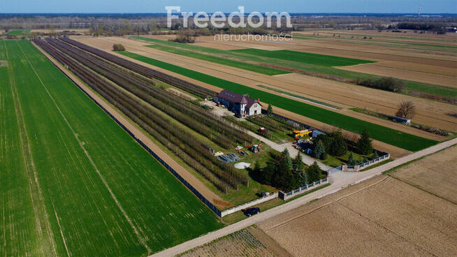 Piękne siedlisko z domem i halą obok Konstancina