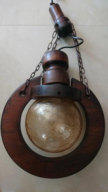 Lampa wisząca Uwaga LITE DREWNO