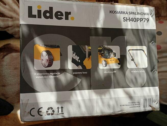 Kosiarka spalinowa marki Lider firmy Krysiak NOWA