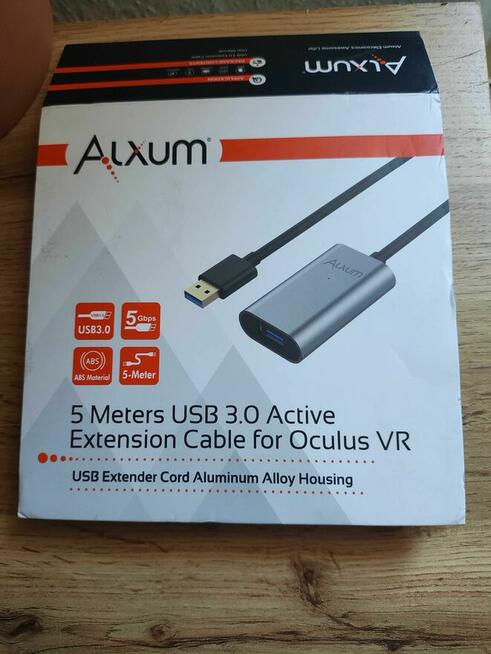 Przewód Kabel przedłużacz USB 3.0 Oculus VR PS Rift S HTC