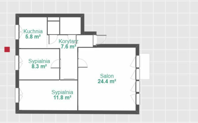 sprzedam mieszkanie Zgierz, Kamienna 75-83/53