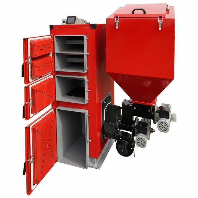 Kotły Kocioł C.O. PELLETOWY Piec 48kW Pellet