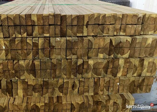 Kontr łaty impregnowane iglaste 4000mm x 50mm x 25mm