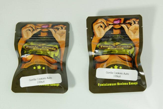 Nasiona konopi Gorilla Cookies Auto - 100 sztuk