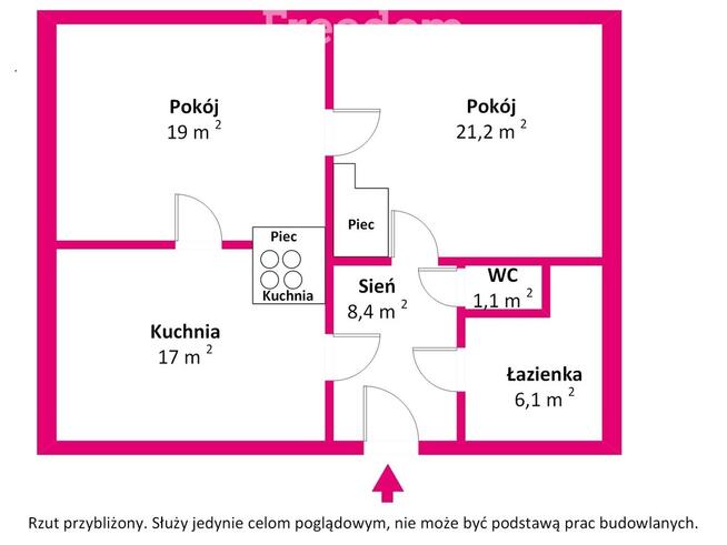 Urokliwe siedlisko w pobliżu rzeki Liwiec