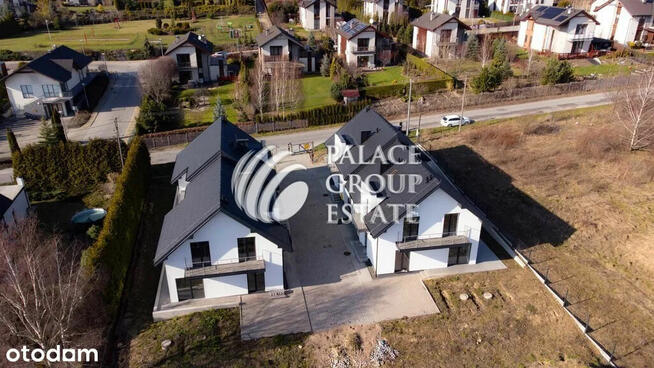 Nowy bliźniak, stan deweloperski, gm. Michałowic