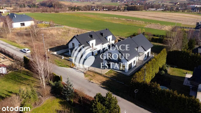 Nowy bliźniak, stan deweloperski, gm. Michałowic