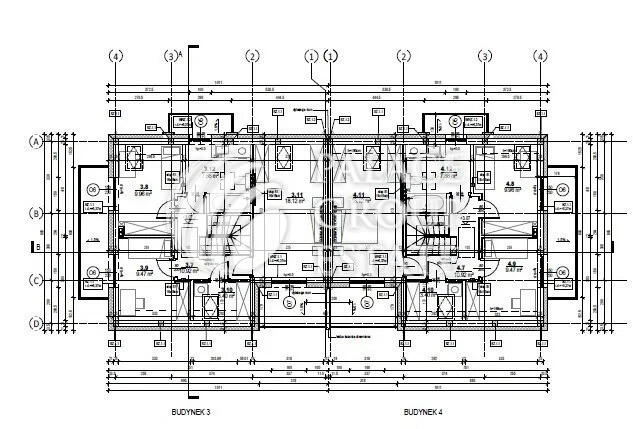 Nowy bliźniak, stan deweloperski, gm. Michałowic