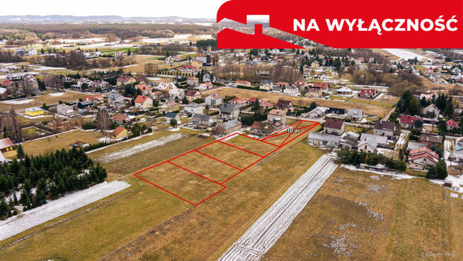 Działka budowlana 10 ar Pogórska Wola