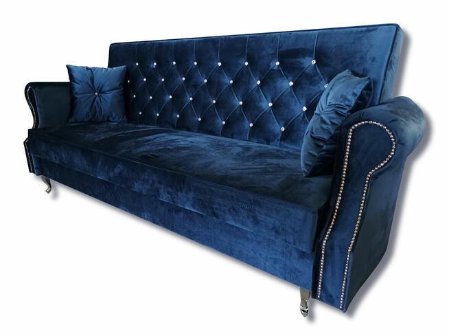 Komplet wypoczynkowy NOWY- Wersalka.Sofa rozkładana pojemnik