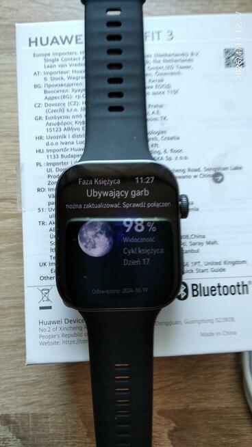 Smartwatch Huawei Watch Fit 3 Czarny