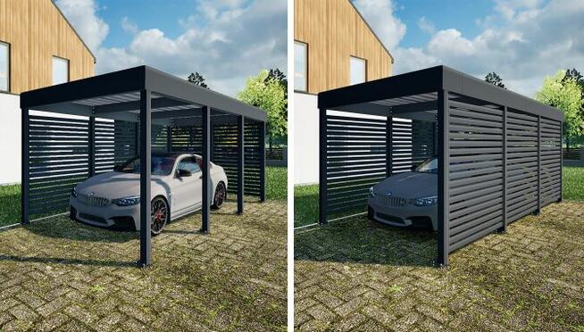 Car Porty Aluminiowe na Wymiar w Gard House