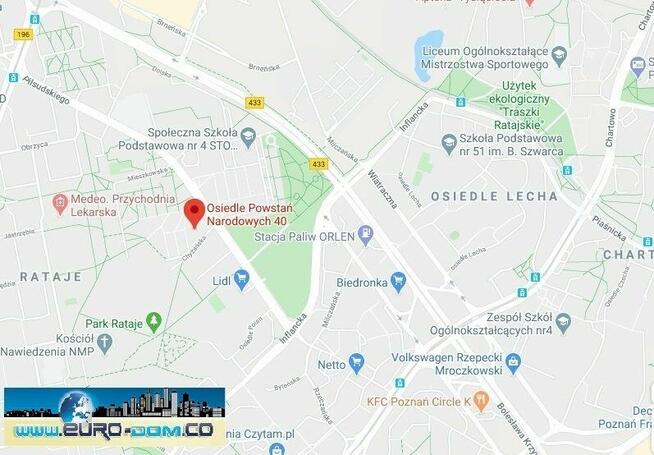 KAWALERKA NA WYNAJEM | RATAJE OS POWSTAŃ NARODOWYCH| 23,5 M2