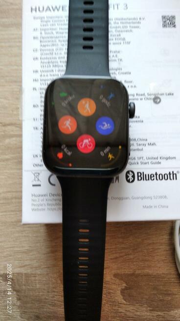 Smartwatch Huawei Watch Fit 3 Czarny