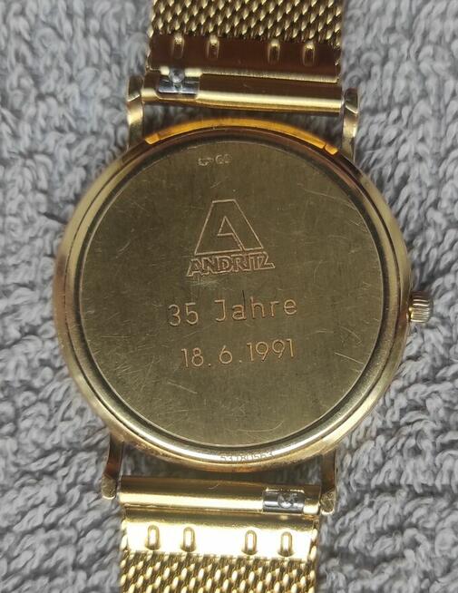 Zegarek Omega złoty 18K