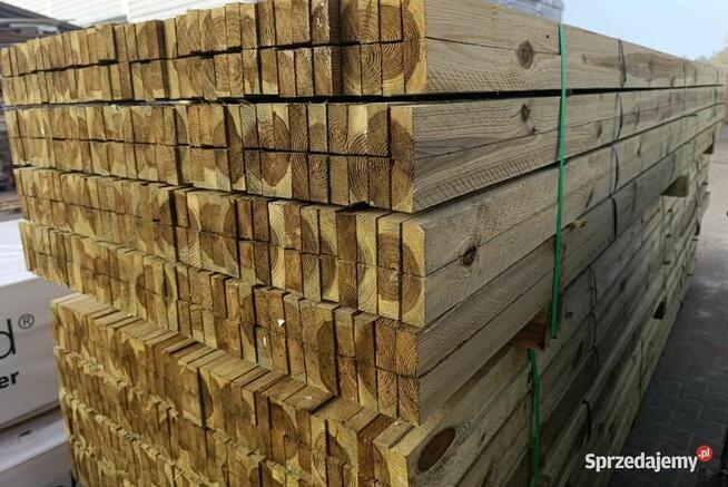 Kontr łaty impregnowane iglaste 4000mm x 50mm x 25mm