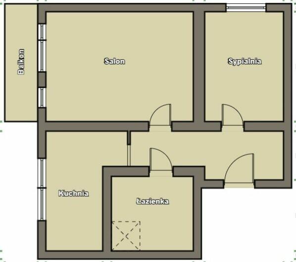52m² do remontu | Zielone Wzgórza